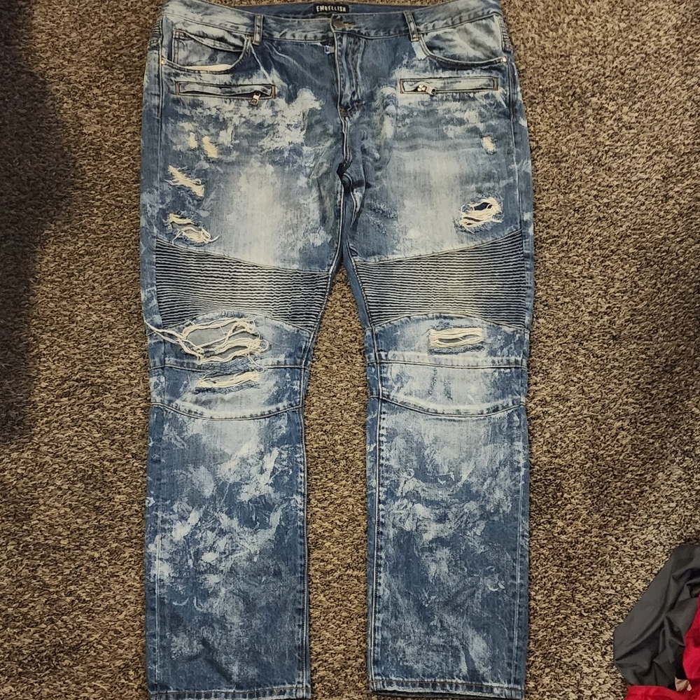 Mens Embellish jeans